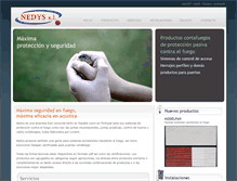 Tablet Screenshot of nedys.com